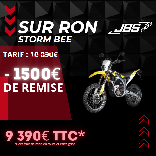 [PROMO] - SUR RON STORMBEE NEUF